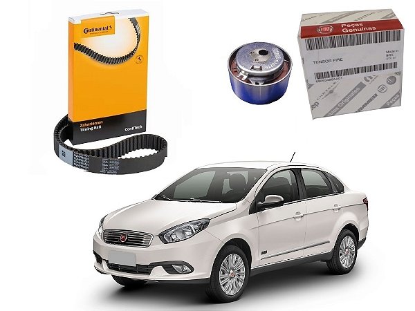 KIT CORREIA DENTADA TENSOR CONTINENTAL MOPAR ORIGINAL FIAT GRAND SIENA 1.0 EVO 1.4 EVO 2016 A 2019