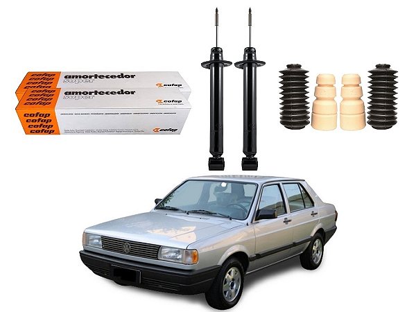 KIT AMORTECEDOR TRASEIRO COFAP ORIGINAL VOLKSWAGEN VOYAGE  1.0 1.6 1.8 1991 A 1995