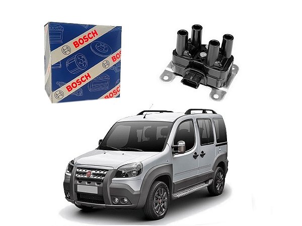BOBINA DE IGNIÇÃO BOSCH FIAT DOBLO ADVENTURE 1.8 2011 A 2020