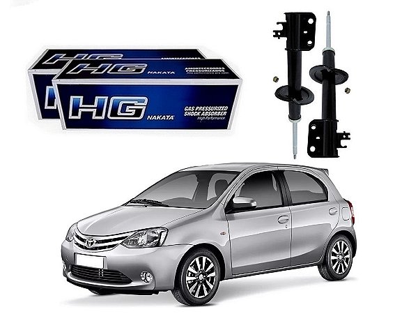 PAR AMORTECEDOR DIANTEIRO NAKATA TOYOTA ETIOS 1.3 1.5 2012 A 2016