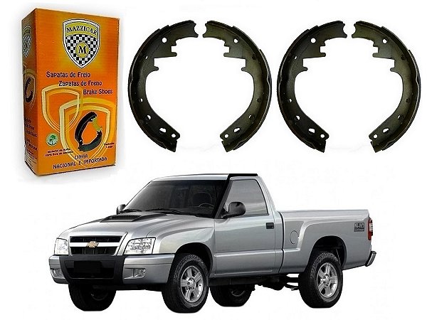 SAPATA DE FREIO MAZZICAR CHEVROLET S10 4.3 2001 A 2011