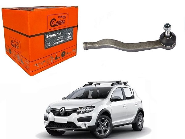 TERMINAL DIREÇÃO ESQUERDO CEDRAZ RENAULT SANDERO STEPWAY 1.6 2014 A 2020