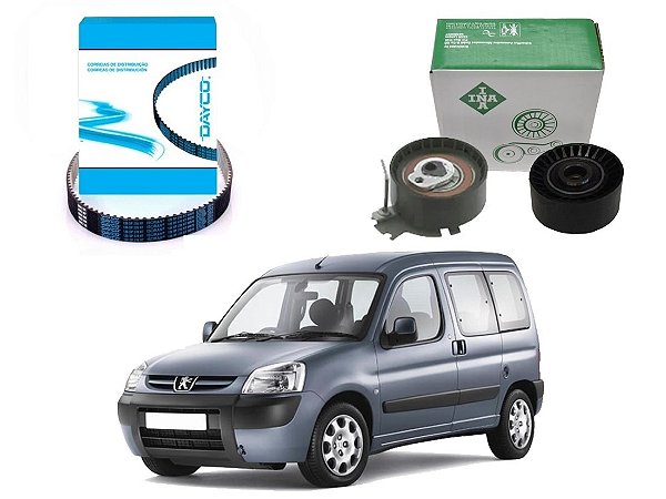 KIT CORREIA DENTADA TENSOR DAYCO PEUGEOT PARTNER 1.6 16V 2003 A 2019
