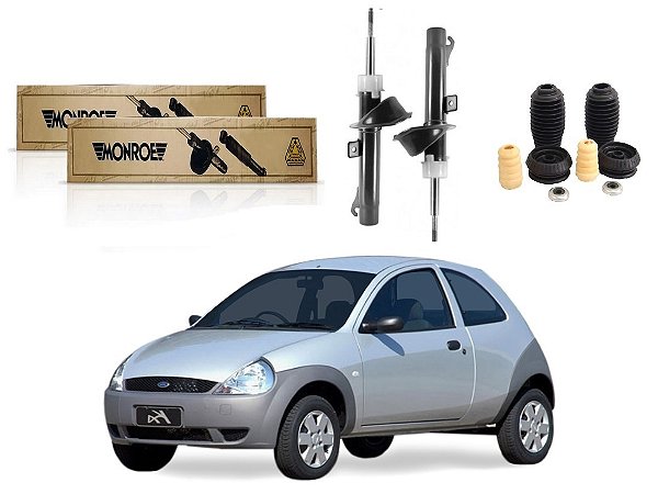 KIT AMORTECEDOR DIANTEIRO MONROE FORD KA 1.0 1997 A 2007