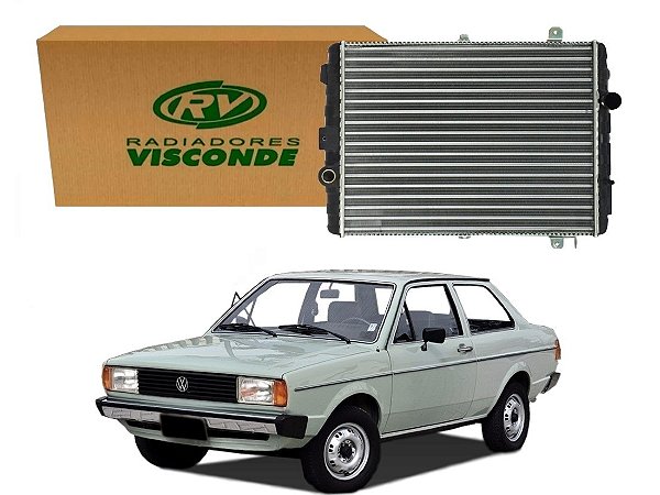 RADIADOR AGUA VISCONDE VOLKSWAGEN VOYAGE 1.6 1.8 1984 A 1987