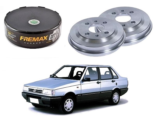 TAMBOR FREIO TRASEIRO FREMAX FIAT ELBA 1.3 1.5 1.6 1991 A 1997
