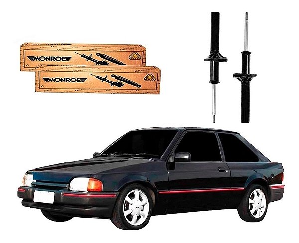 PAR AMORTECEDOR DIANTEIRO MONROE FORD ESCORT HOBBY 1.0 1993 A 1996
