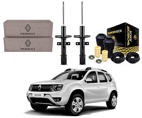 KIT AMORTECEDOR DIANTEIRO ORIGINAL RENAULT DUSTER 4X2 4X4 1.6 2.0 2016 A 2019