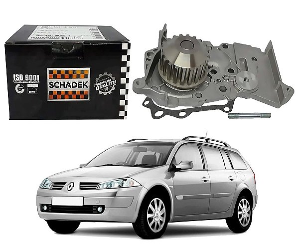 BOMBA DAGUA SCHADEK RENAULT MEGANE 1.6 16V 2006 A 2012