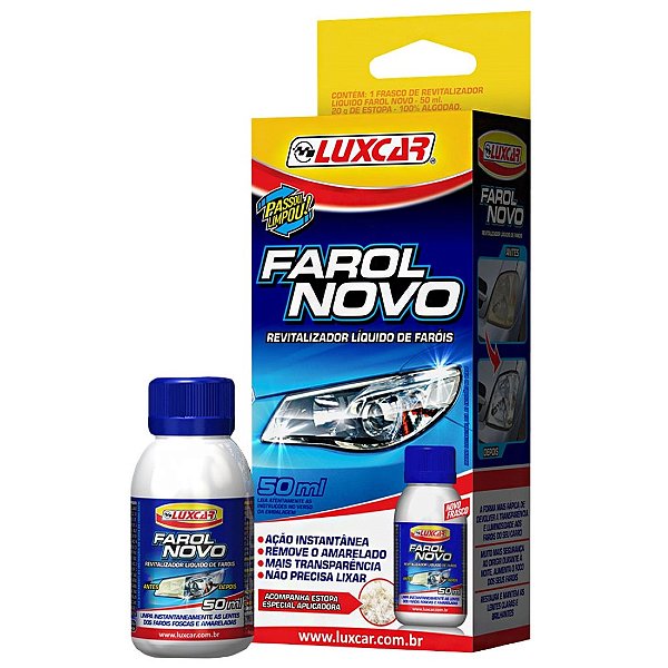 REVITALIZADOR LÍQUIDO FAROL NOVO LUXCAR 4800