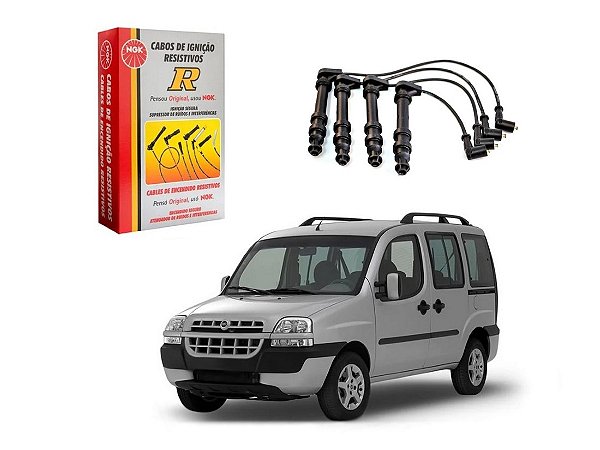 CABO DE VELA NGK FIAT DOBLO 1.6 16V 2001 A 2003