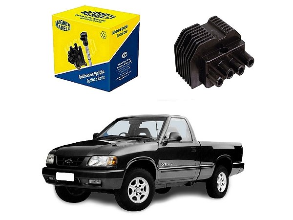 BOBINA DE IGNIÇÃO MARELLI CHEVROLET S10 2.2 8V 1995 A 1997