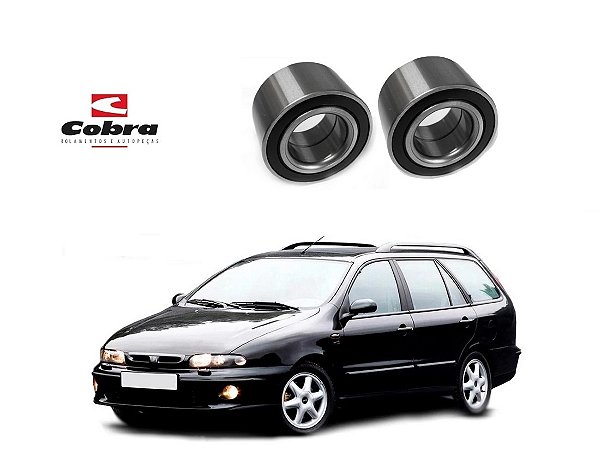 PAR ROLAMENTO RODA DIANTEIRO COBRA FIAT MAREA WEEKEND 2.0 2.4 1998 A 2007