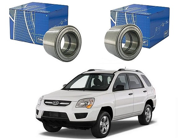 PAR ROLAMENTO RODA DIANTEIRO SKF KIA SPORTAGE 2.0 2.7 2005 A 2010