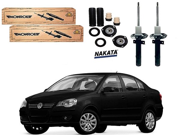 KIT AMORTECEDOR DIANTEIRO MONROE ORIGINAL VOLKSWAGEN POLO SEDAN 1.6 2.0 2007 A 2011