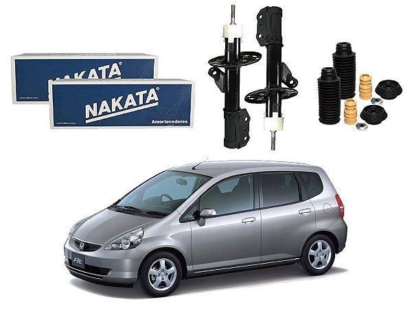 KIT AMORTECEDOR DIANTEIRO NAKATA ORIGINAL HONDA FIT 1.5 2005 A 2008