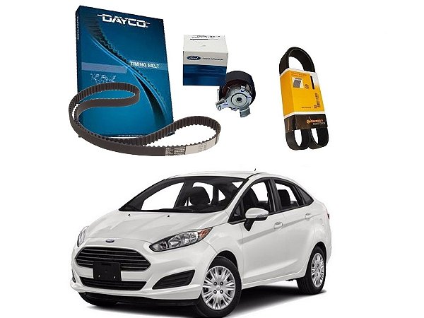 CORREIA DENTADA TENSOR CORREIA ELASTICA ORIGINAL FORD NEW FIESTA SEDAN 1.5 1.6 2015 A 2019