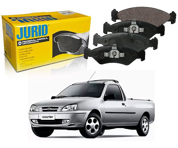 PASTILHA FREIO DIANTEIRA JURID FORD COURIER 1.6 2009 A 2013