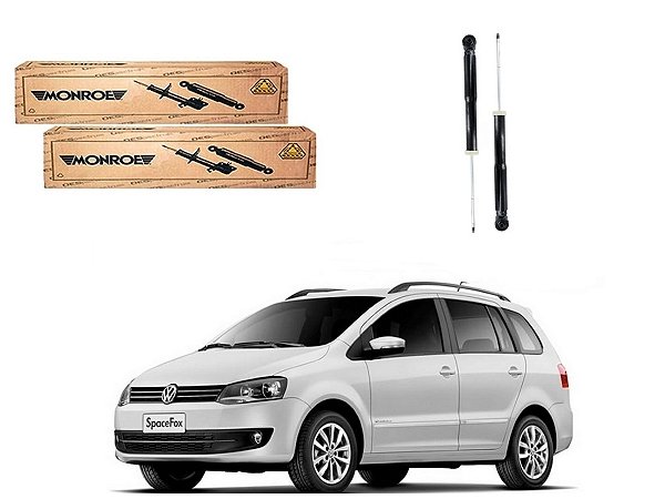 PAR AMORTECEDOR TRASEIRO MONROE VOLKSWAGEN SPACEFOX 1.6 2010 A 2014