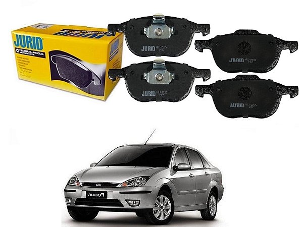 PASTILHA FREIO DIANTEIRO JURID FORD FOCUS SEDAN 1.6 2.0 2008 A 2009