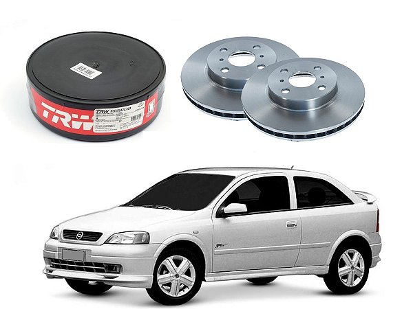 DISCO FREIO DIANTEIRO TRW CHEVROLET ASTRA 1.8 8V 2.0 8V 1998 A 2004