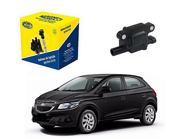 BOBINA DE IGNIÇÃO MARELLI CHEVROLET ONIX 1.0 1.4 2012 A 2016