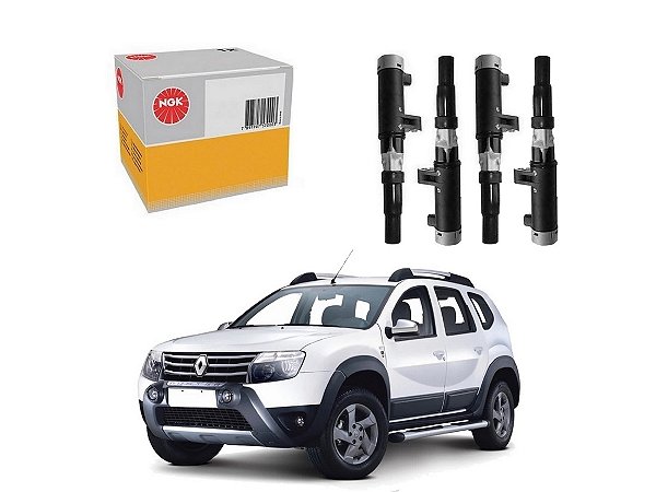 BOBINA DE IGNIÇÃO NGK RENAULT DUSTER 1.6 16V 2012 A 2017