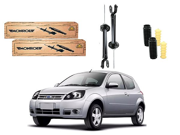 KIT AMORTECEDOR TRASEIRO MONROE FORD KA 1.0 1.6 2011 A 2013