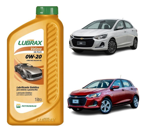 Oleo De Motor Lubrax Valora 0w20 Sintético Ilsac Gf-5 1lt