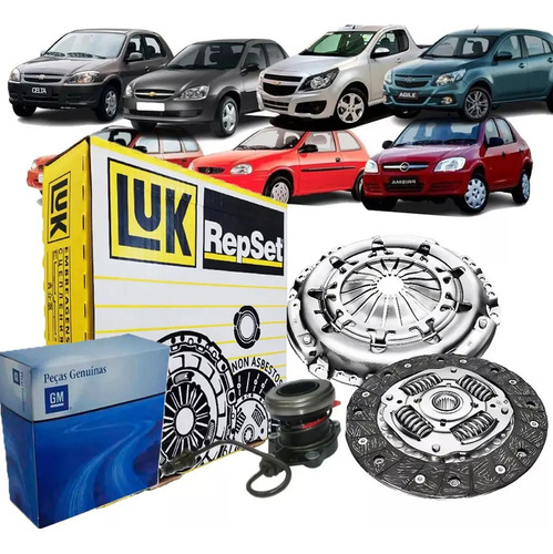 Kit De Embreagem Luk Atuador Corsa Frente Montana 1.0 2003