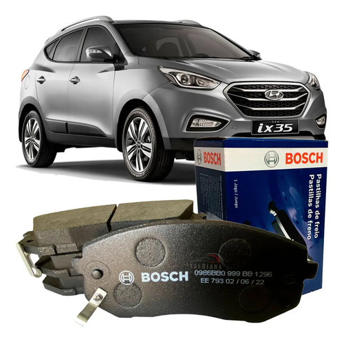 Pastilha De Freio Dianteira Jac T6 2014 2015 2016 2017 2018