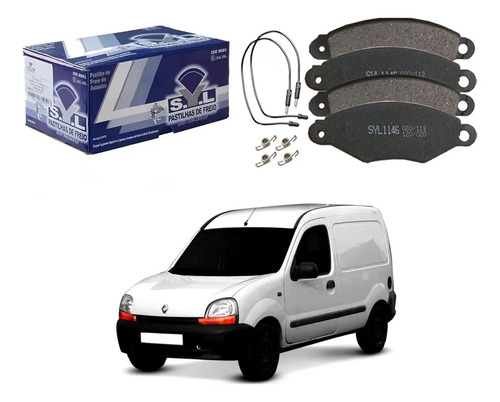 Pastilha Freio Dianteira Original Renault Kangoo 1.6 2000