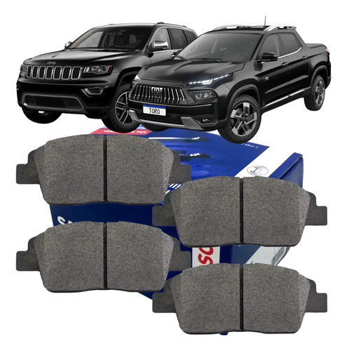 Pastilha Freio Dianteira Jeep Commander 1.3 T270 2022 2023