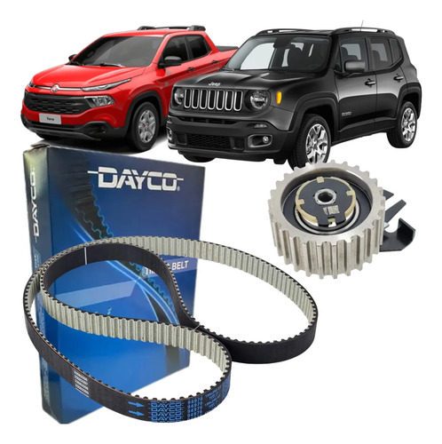 Kit Correia Dentada Jeep Renegade Compass Fiat Toro Diesel