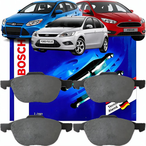 Pastilha Freio Traseira Ford Focus 2010 Á 2019