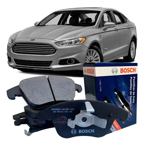 Pastilha De Freio Fusion Ecoboost 2013 2014 2015 2016 À 2019