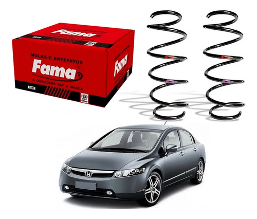 Par Mola Dianteira Honda Civic 1.8 Automático 2007