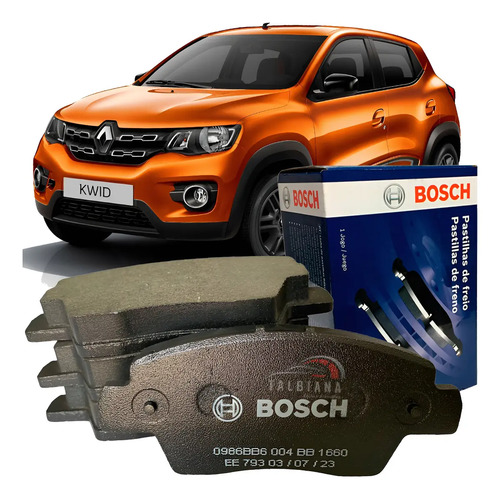 Pastilha De Freio Renault Kwid 1.0 2019 2020 2021 Ventilado