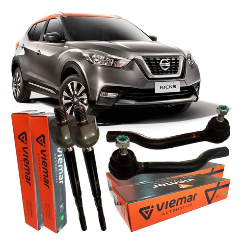 Braço Axial Terminal Direção Nissan Kicks 2017 2018 2019 20