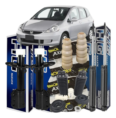 Kit Amortecedor Dianteiro Traseiro Original Honda Fit 2005