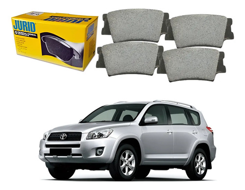 Pastilha Freio Traseira Original Toyota Rav4 2.4 2011