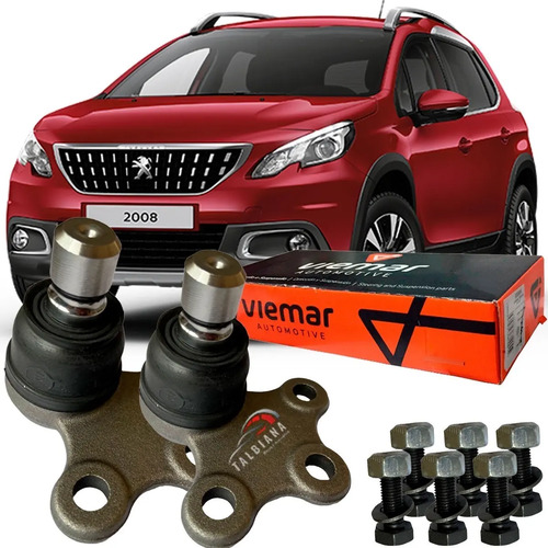 2 Pivô Bandeja Peugeot 2008 2015 2016 2017 2018 2019 2020 21