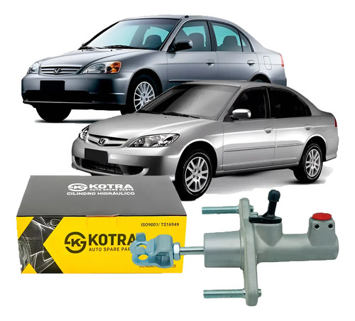 Cilindro Pedal Embreagem Honda Civic 1.7 2005