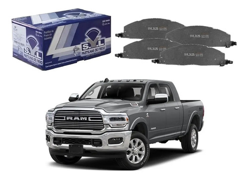 Pastilha Freio Traseira Syl Ram 2500 Laramie 6.7 2018