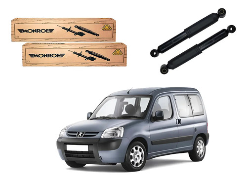 Par Amortecedor Traseiro Peugeot Partner 1.6 2011