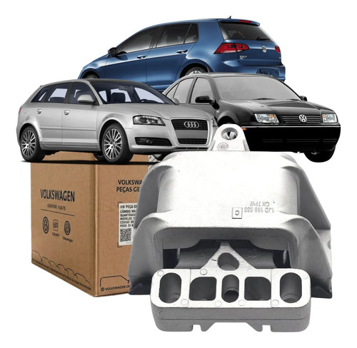 Coxim Motor Cambio Esquerdo Golf Bora 1.8 2.0 99 A 2011