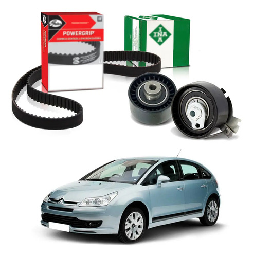 Kit Correia Dentada Tensor, Citroën C4 Hatch 1.6 16v 2010