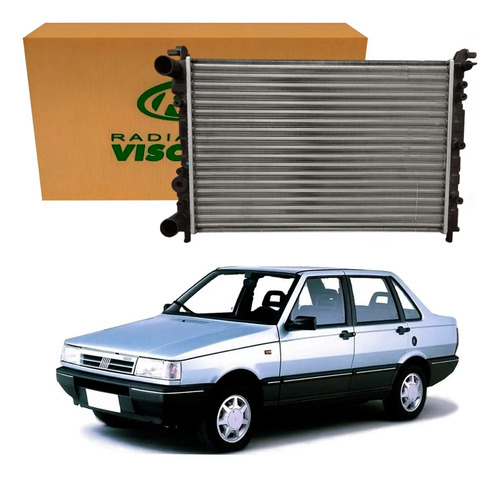Radiador Agua Visconde Fiat Uno 1.4 Turbo 1995