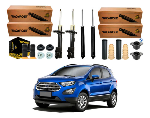 Amortecedor Dianteiro Traseiro, Ecosport 1.5 4x2 2018 A 2021