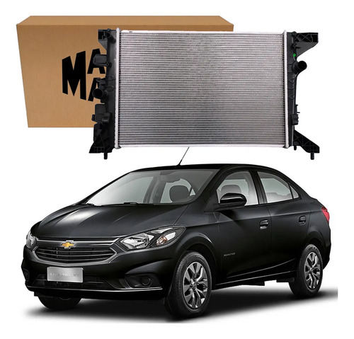 Radiador Agua Marelli Gm Onix 1.0 1.4 Manual 2017 A 2019